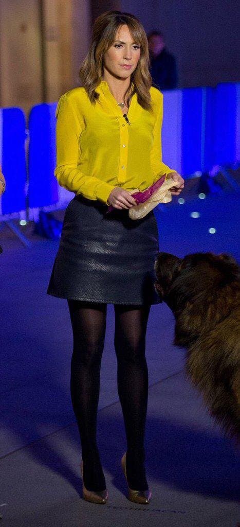 Alex jones in black tights slut