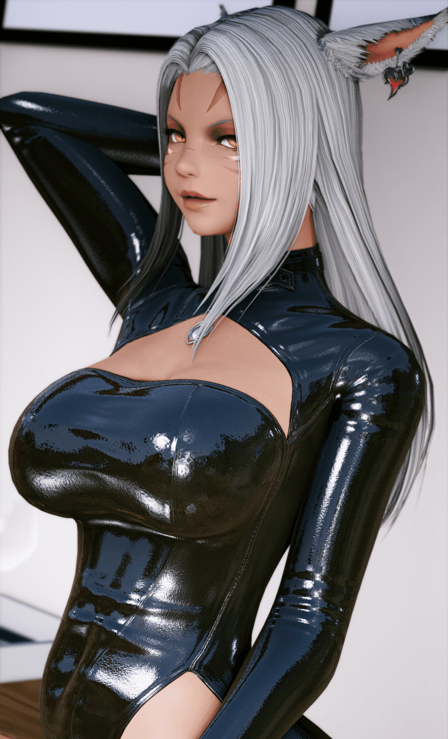 Click to view full size Final Fantasy XIV Online Miqote Catgirl August Dump, 4k