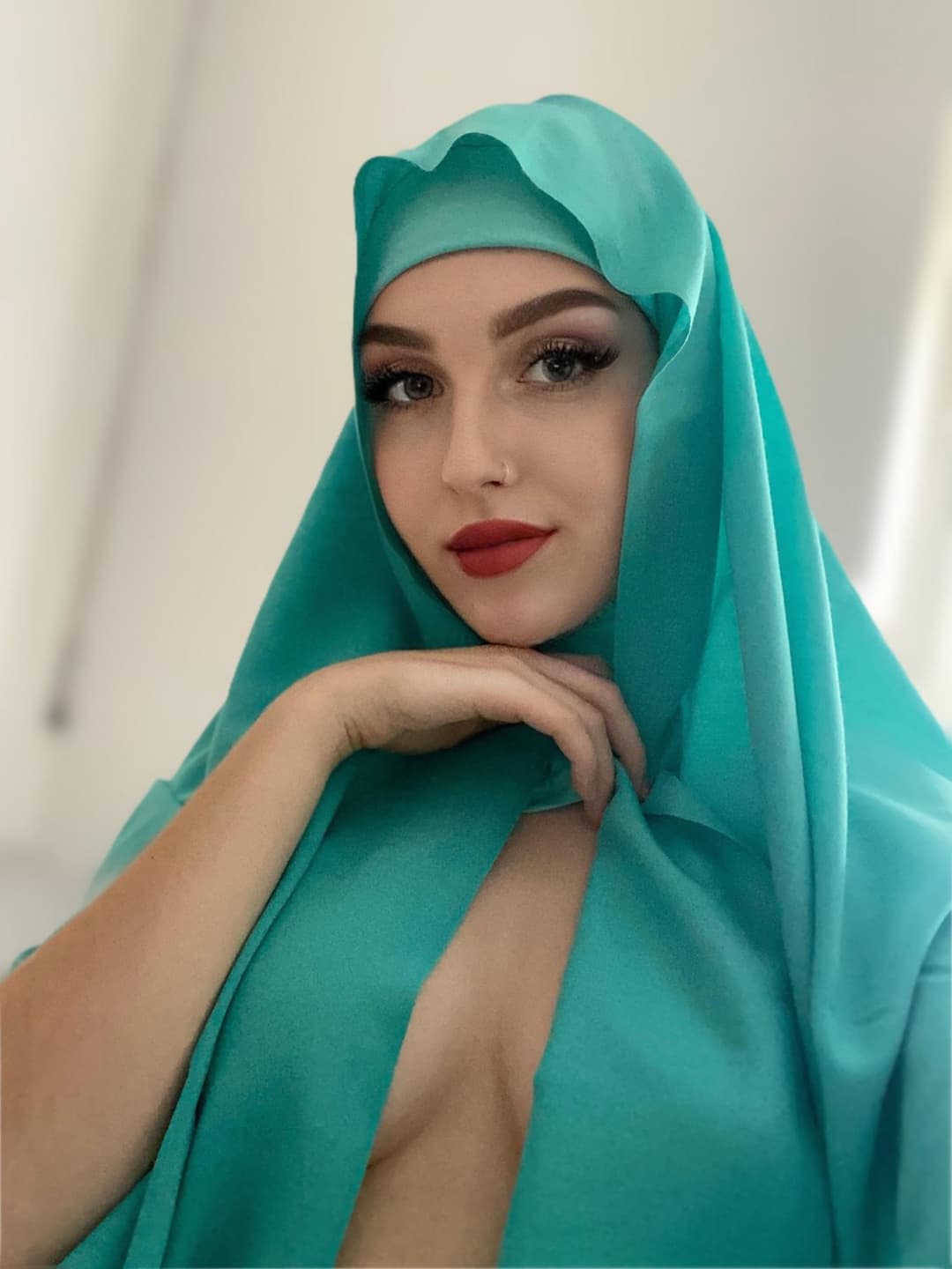 Arab Muslim Teen In Hijab Nude