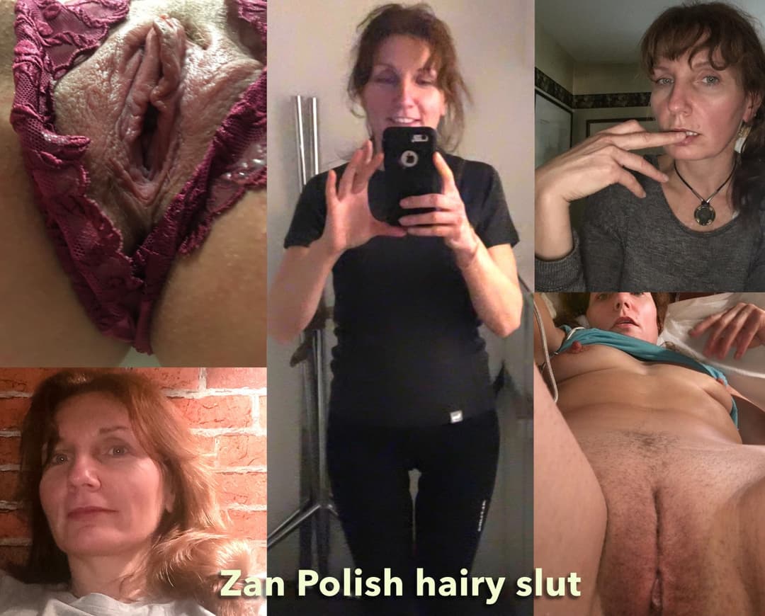 Zan Polish hairy slim slut