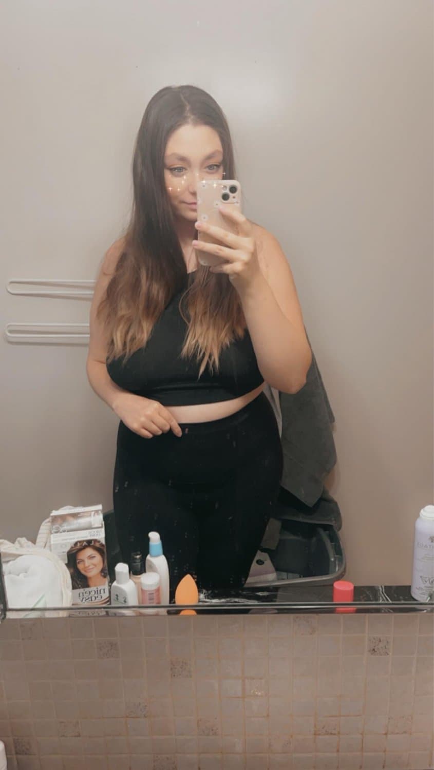 Canadian milf shown on/off