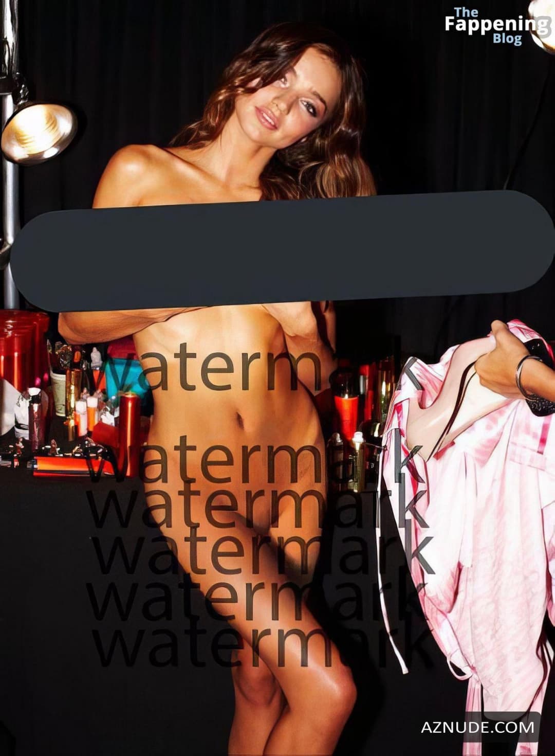 Miranda Kerr Nude Victoria Seacrets Show Behind the Scene