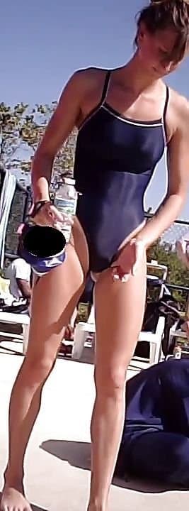 Click to view full size Hot swim team girl masturbates after the swim meet