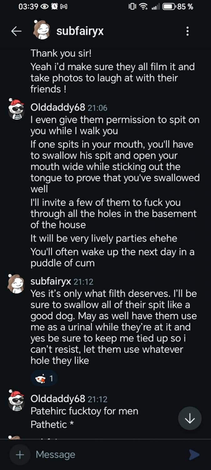 Cumbag, whore, pet, urinal for men... Hmmm awasome whore (consent in the pics)