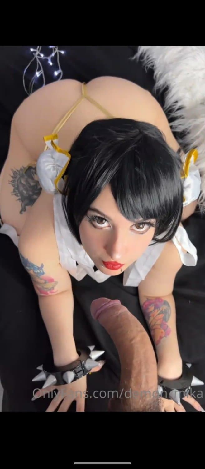 DEMON MIKA ARGENTA PETERA BLOWJOB COSPLAY COSPLAYER ROL LATINA ARGENTINA WHITE BIG ASS