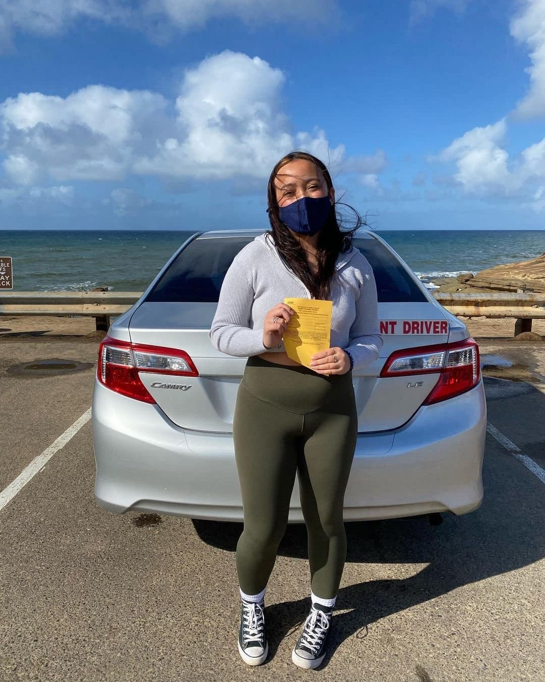 Click to view full size Thick Asian Pacific Islander with nice cameltoe and ass