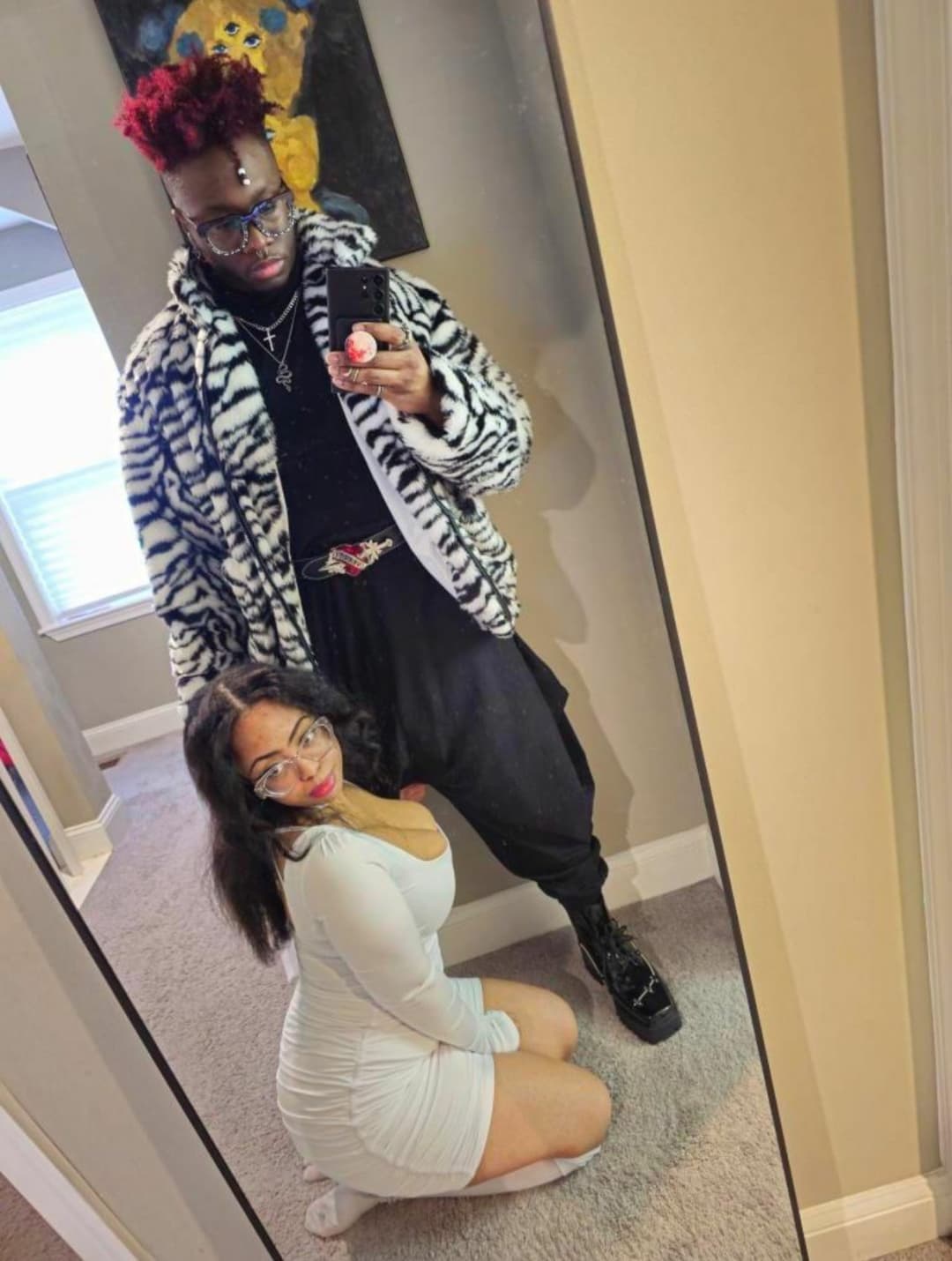 Strange black polyamory : sellesauce big tits Ebony cultofdaddy bbc lover and freak