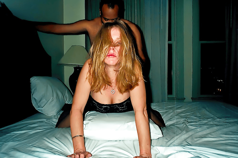 Gorgeous Blonde Mature loves black cock