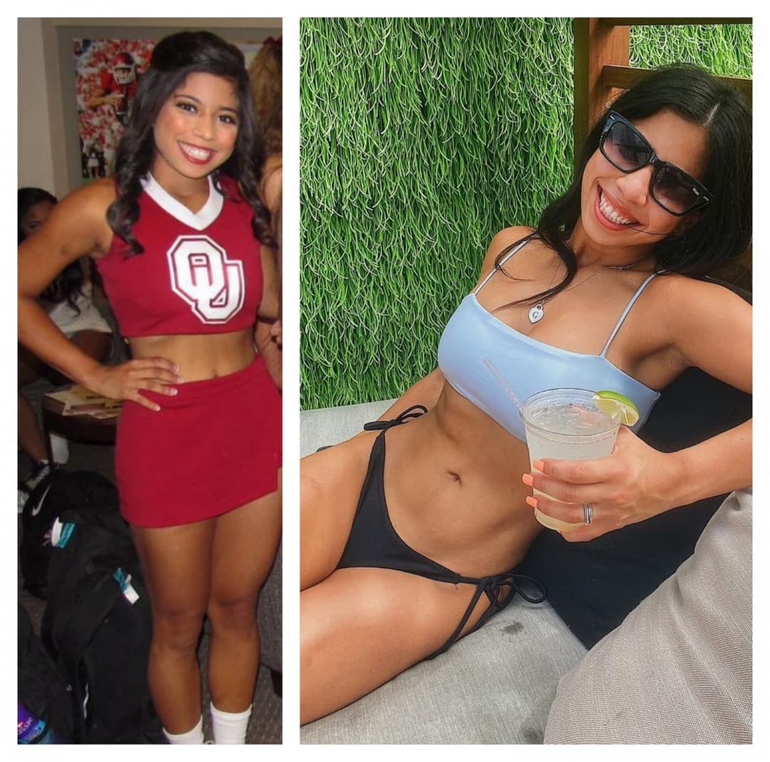 Tight Tiny College Cheerleader Georgie (Bikini)(Uniform)