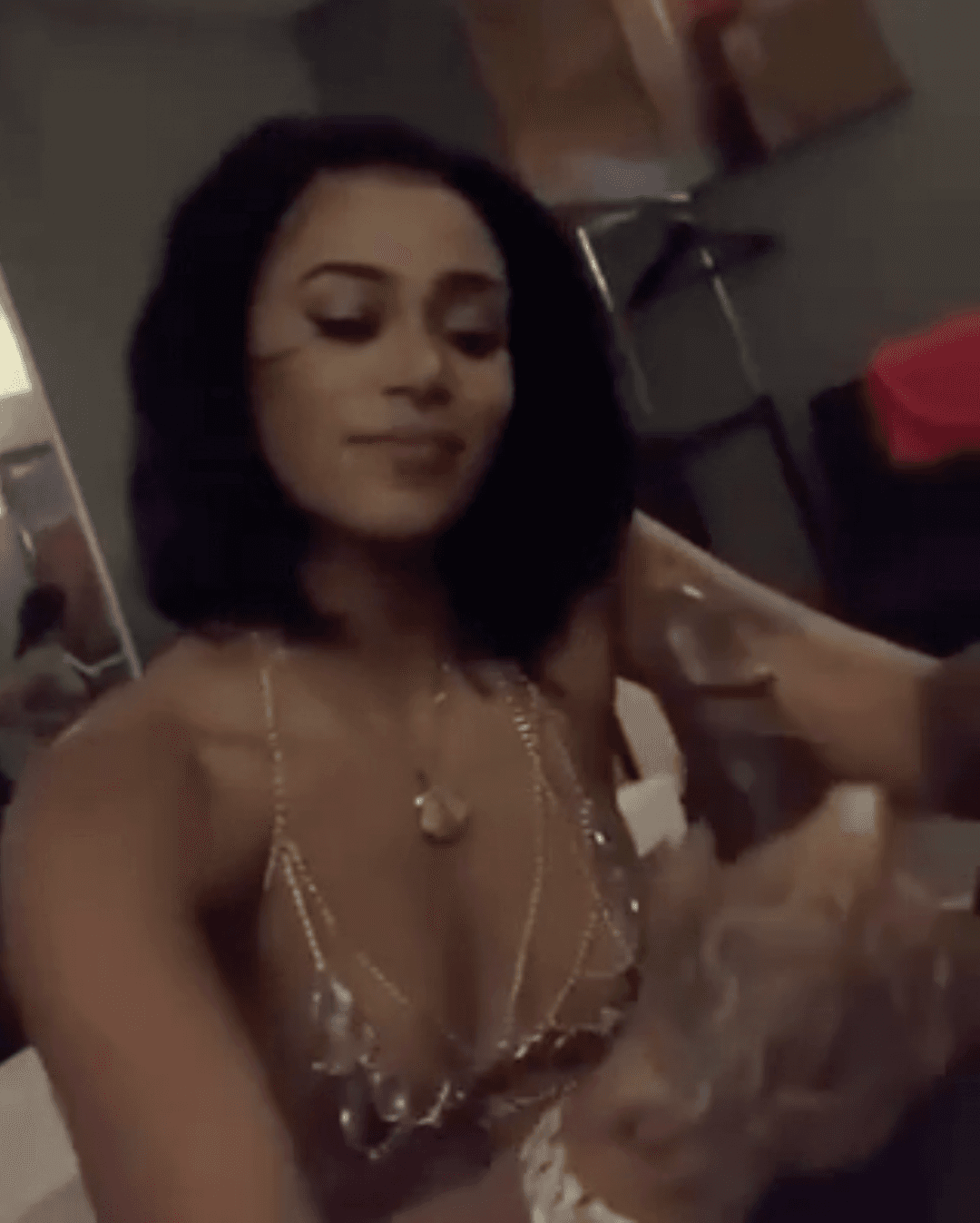 hot lightskin ebony sluts slurping and burping on bbc