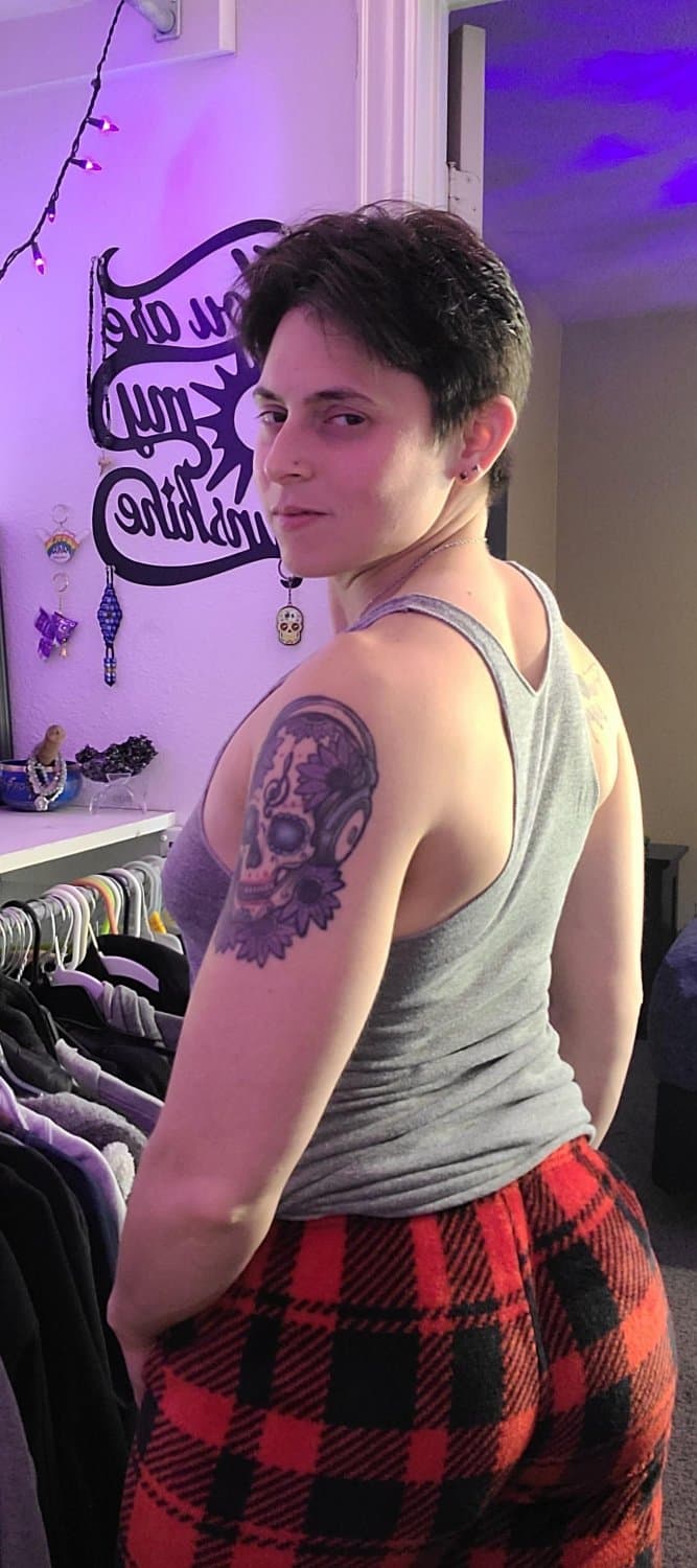 Latina White Mix Dyke Stud Tomboy