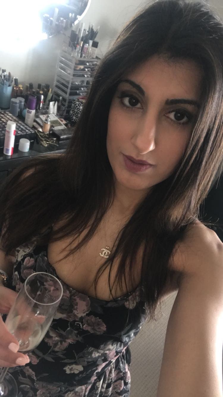 Horny Virginia Indian lawyer Anjali V playing with herself using toys and brush