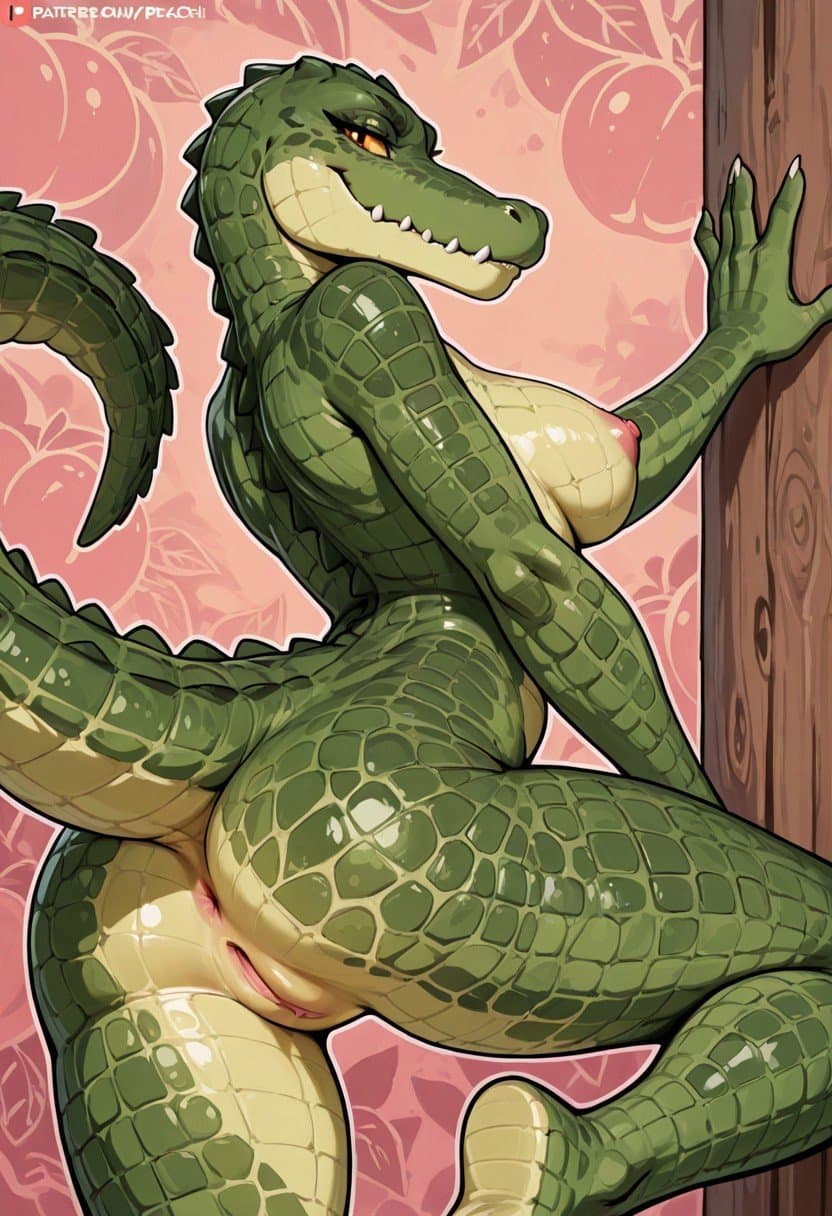 Absolutely in love with reptilian monster girl and boys