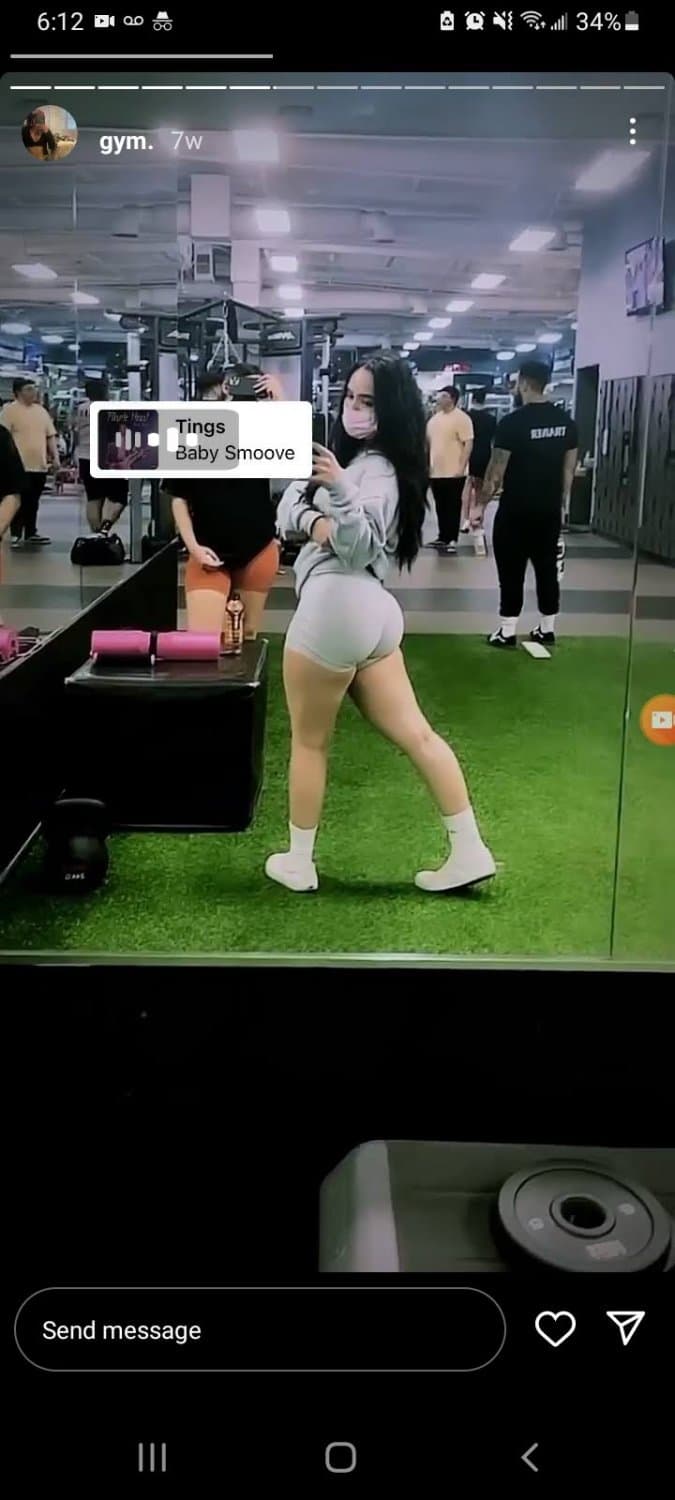 My thick latins niece being a gym slut
