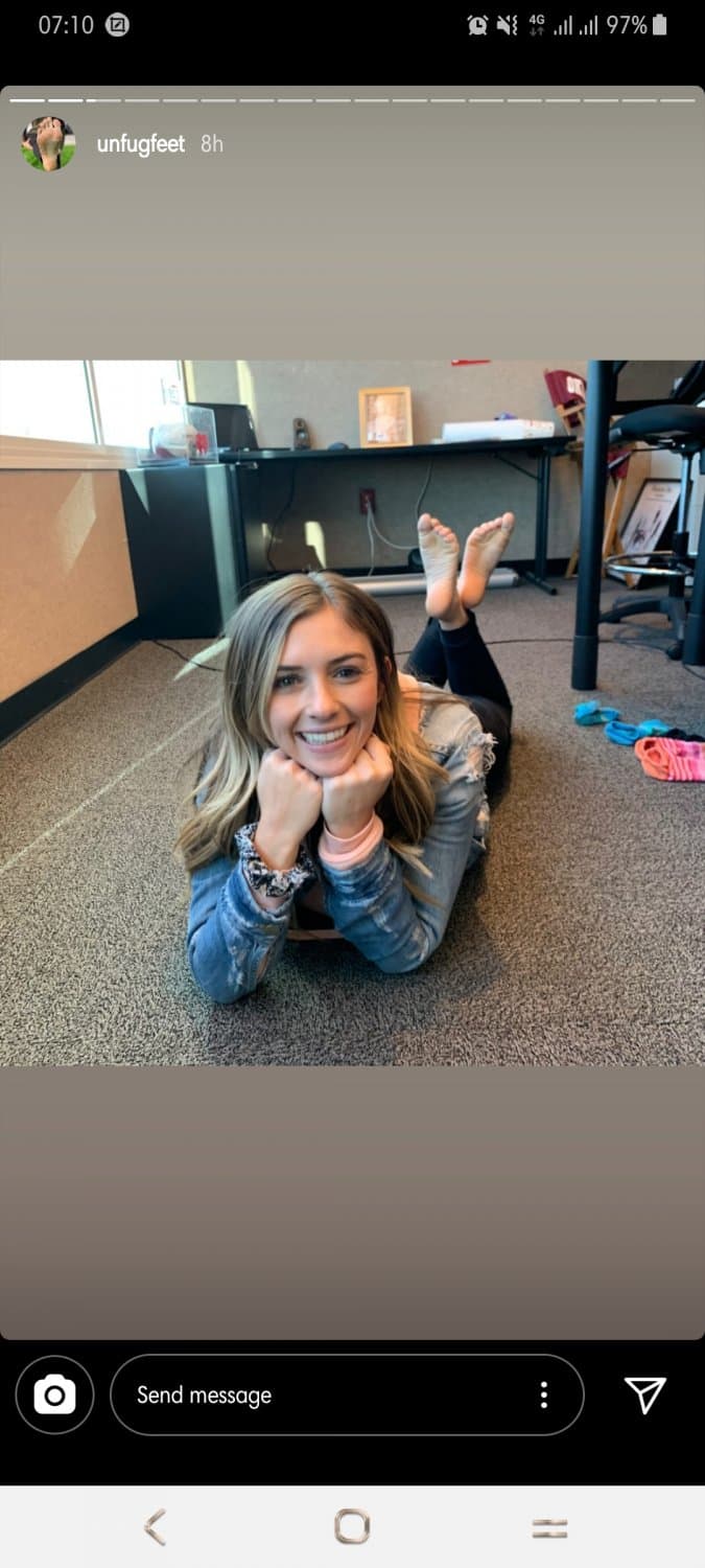 D€laney Ah€rn Feet pt.1