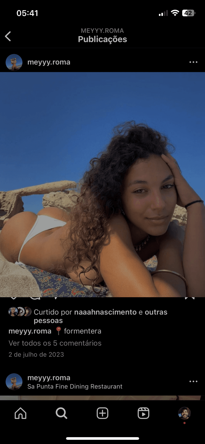 May Roma peitinho durinho adora mascar chiclete Delicia