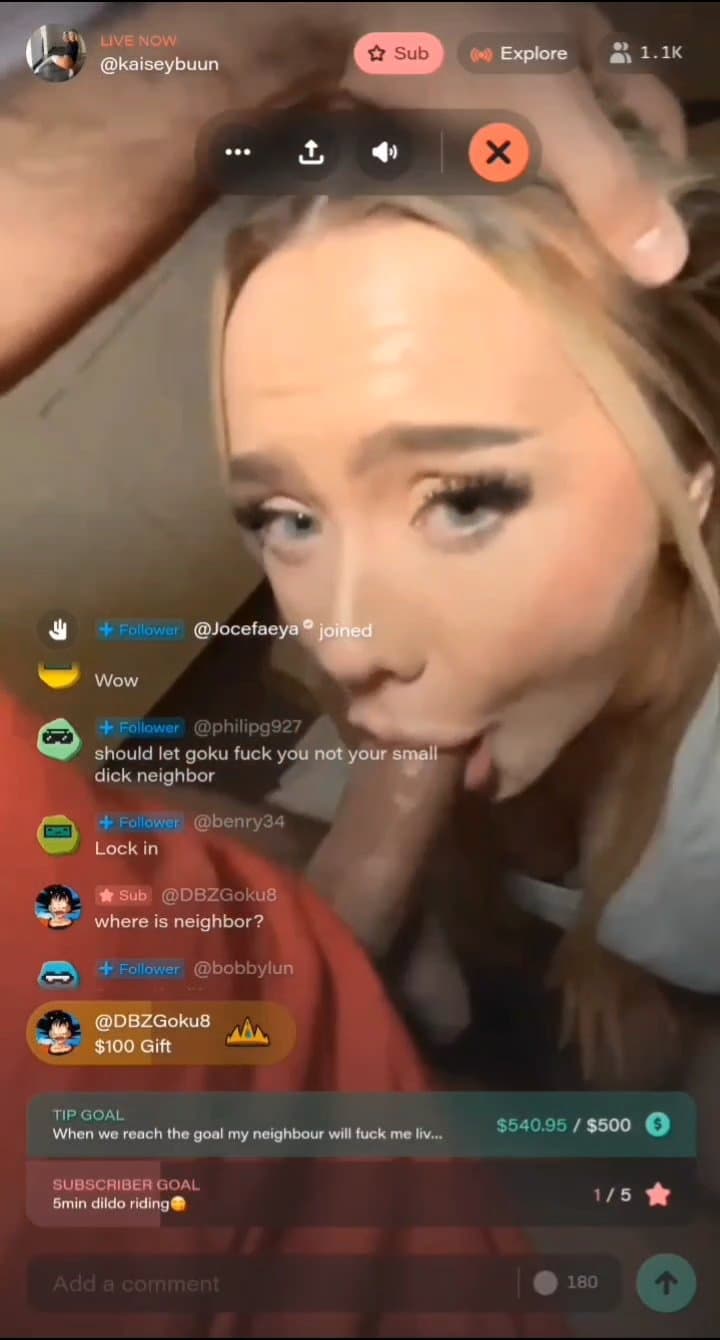 Chav Girl Ahegao Blowjob