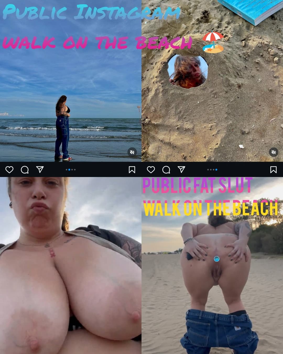 Fat toilet slut dual sided