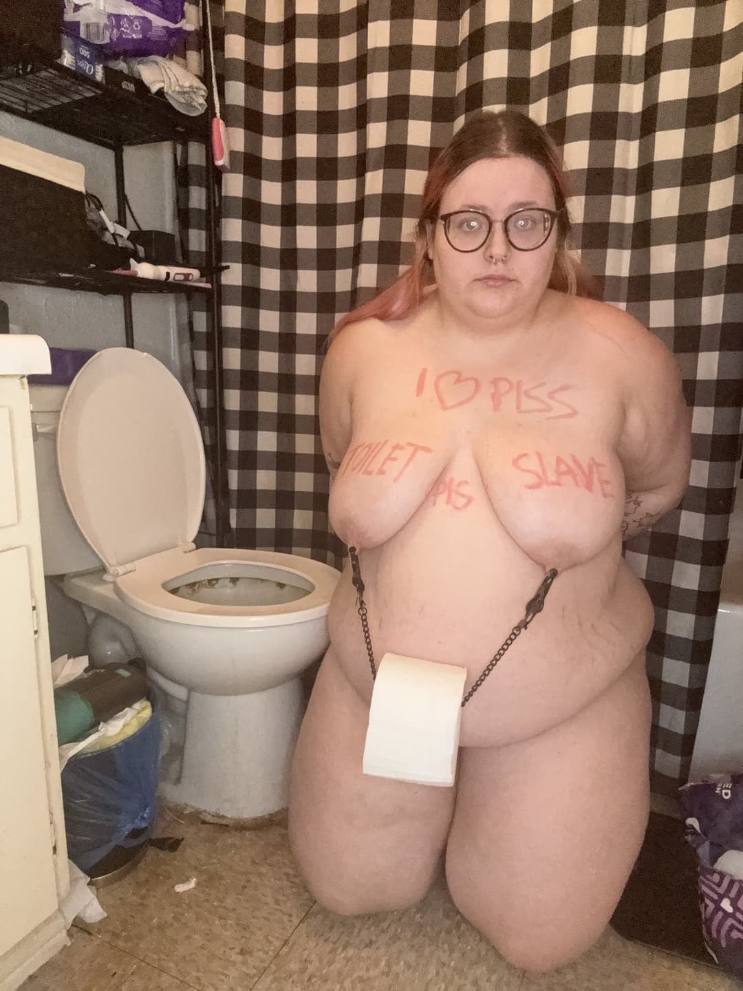 i am nothing more than a human toilet ?