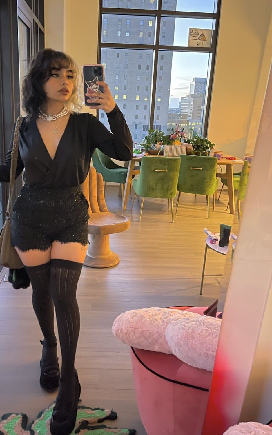 latina bitch with some colored hair is fine asf