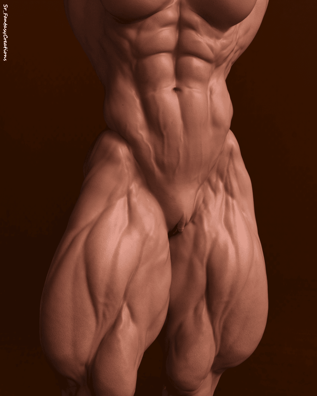 Nude Ms Olympia, mandatory muscle touching & feeling