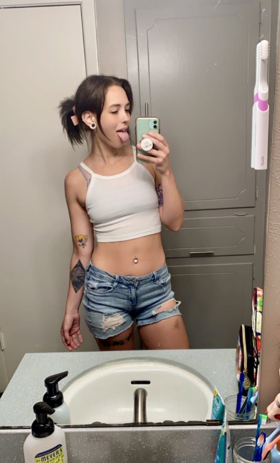 Dark Haired Tattoo Hottie