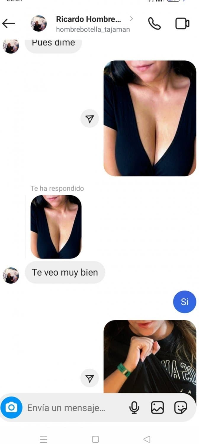 Cuando un amigo recibe un mensaje de la mujer de su amigo ... Putona tetona de Barcelona María Jesús
