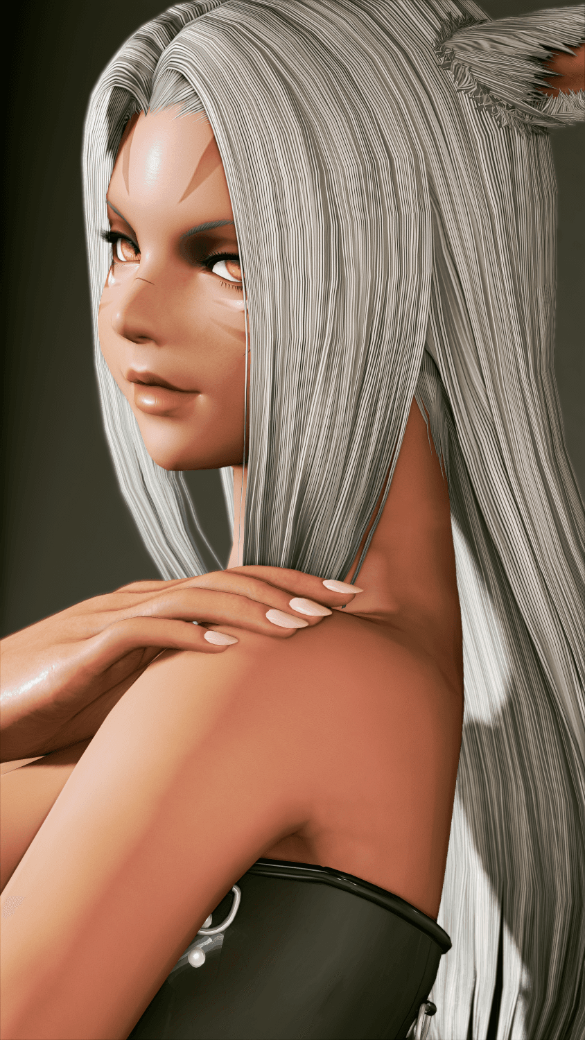 Click to view full size Final Fantasy XIV Online Miqote Catgirl August Dump, 4k