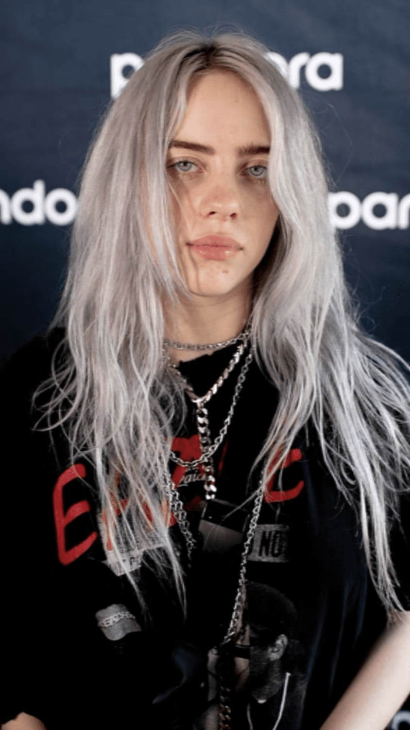 Billie Eilish Silver Hair
