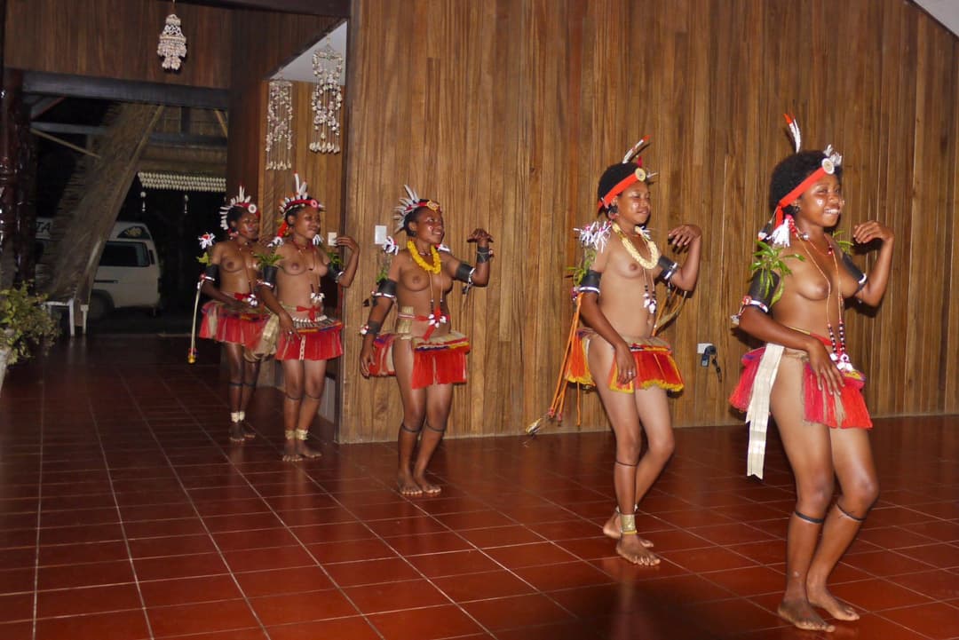 Tribal women celebrate