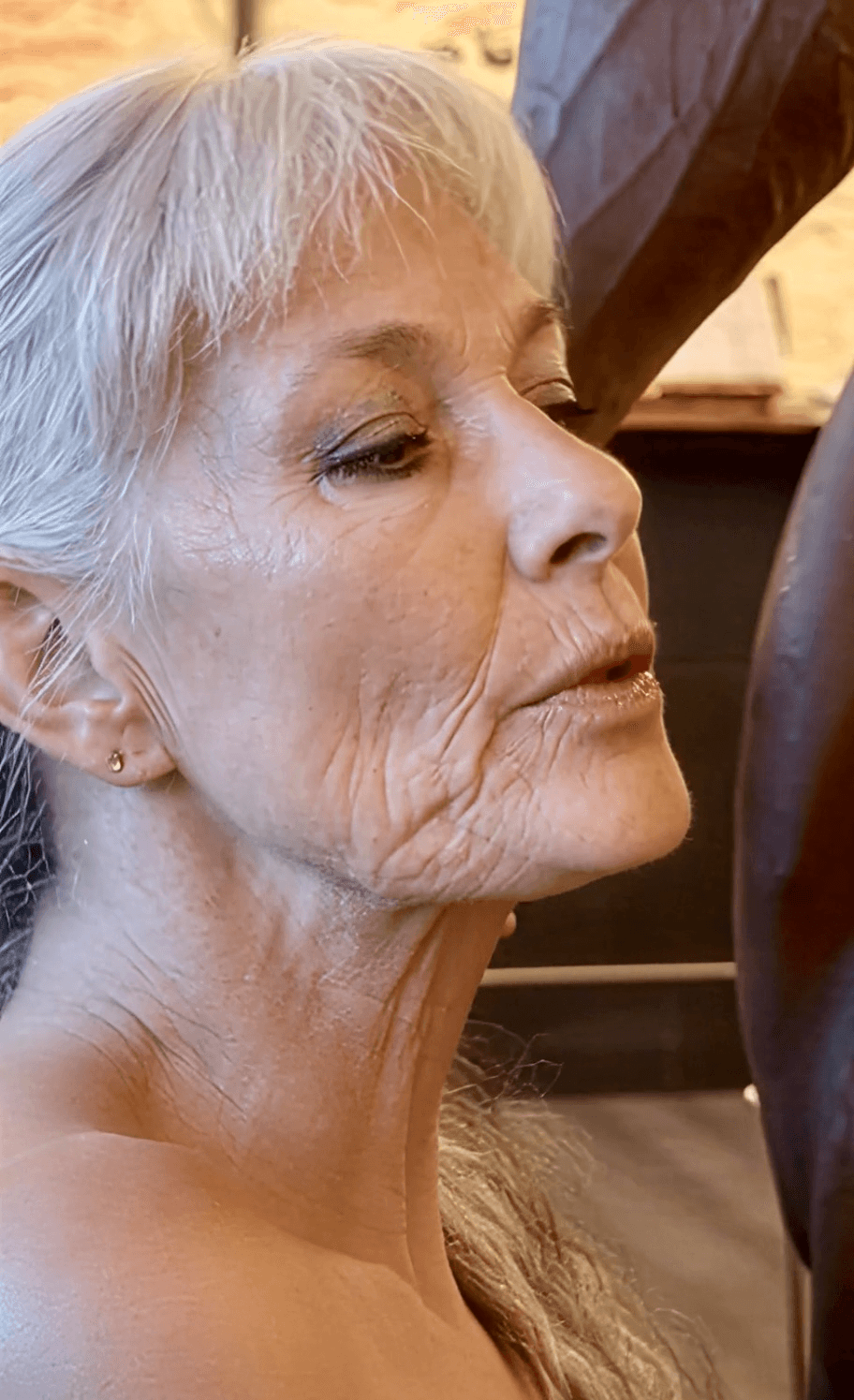 Fakes of a blonde gilf