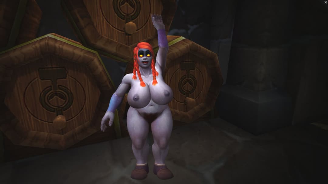 Have a drink with the dark iron dwarf slut!