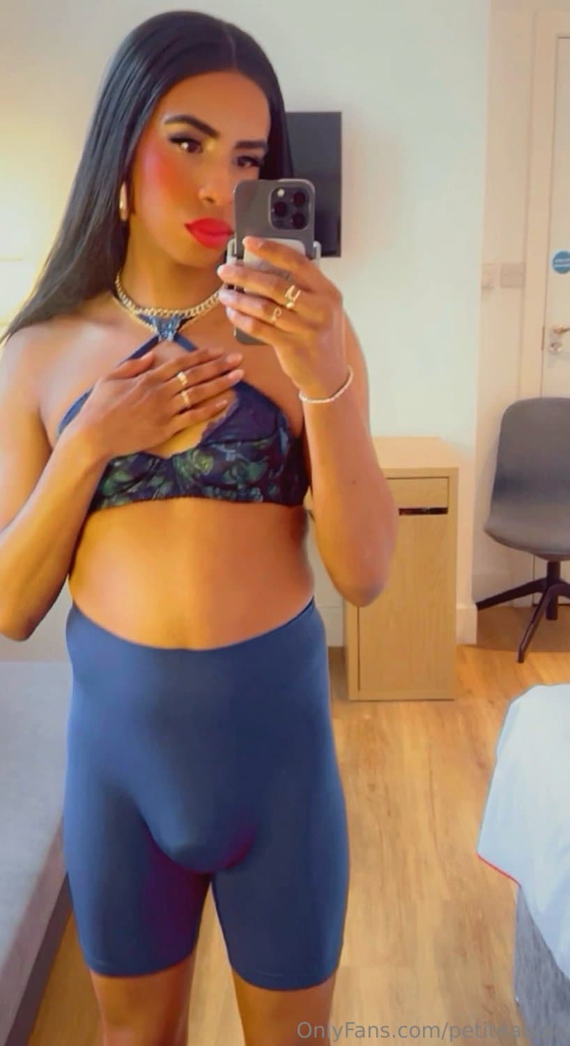 Click to view full size Mushroom Dick Ts Petiteabbie Strokes Her Cock & Cums?(Trans, Black Latina Striptease Bulge Femboy)