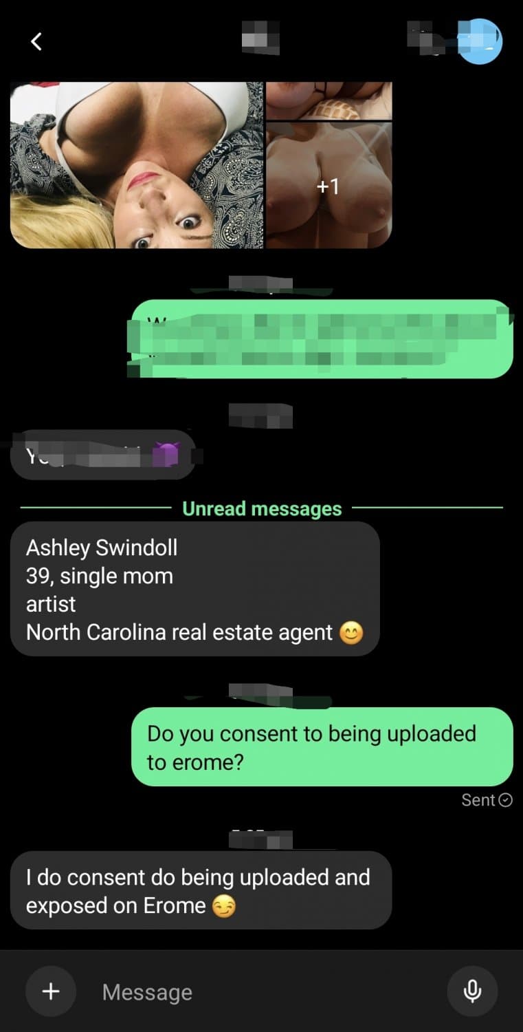 Click to view full size Ashley Swindoll 39 from North Carolina, has requested to be uploaded