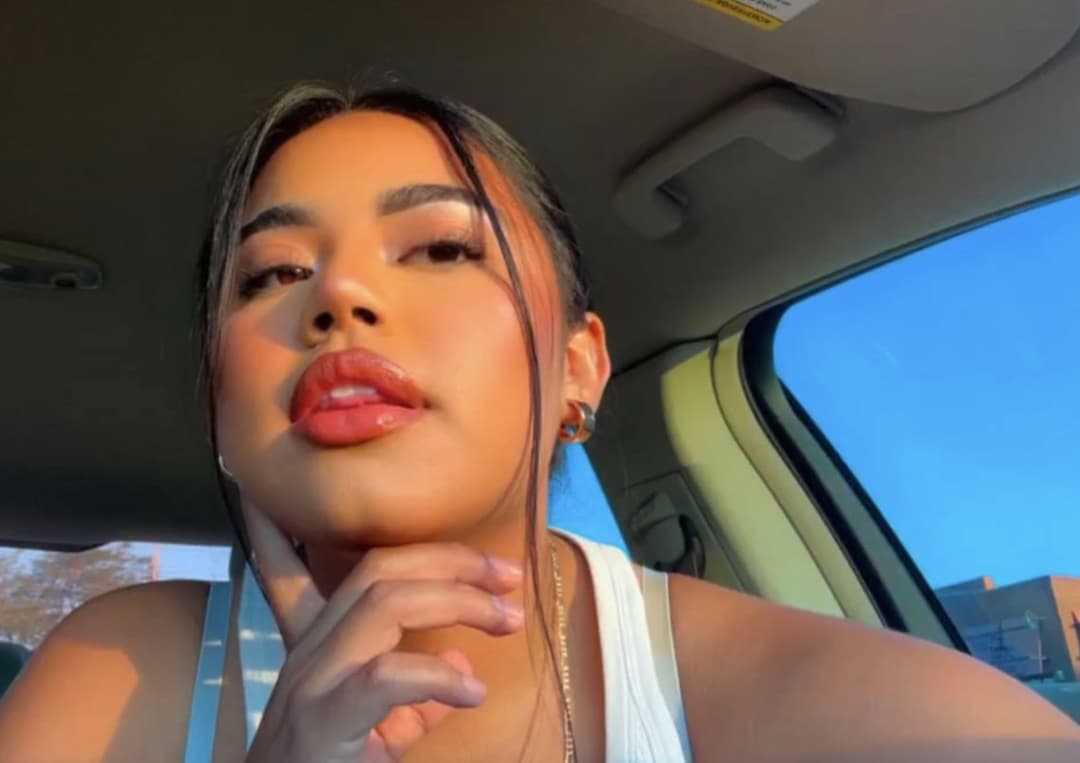 Military Latina loves showing off