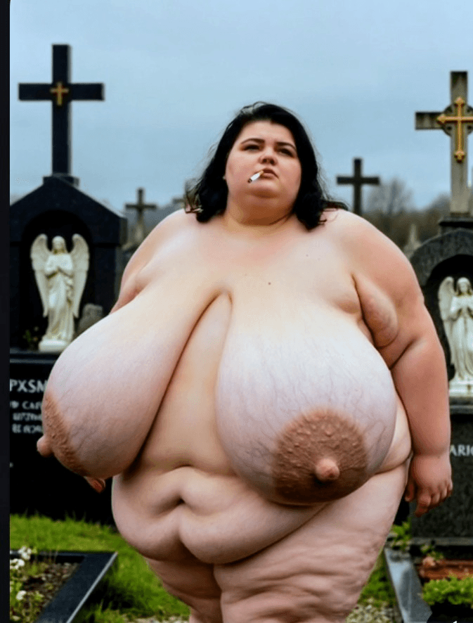 Several fat cemetery Queens to worship .. with several hidden goodies