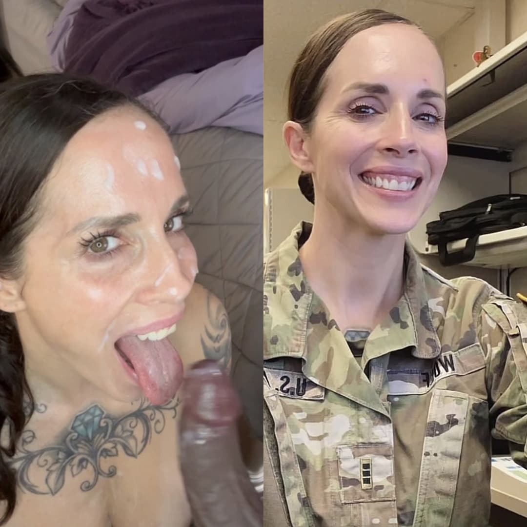Military Milf BBC Cum Slut