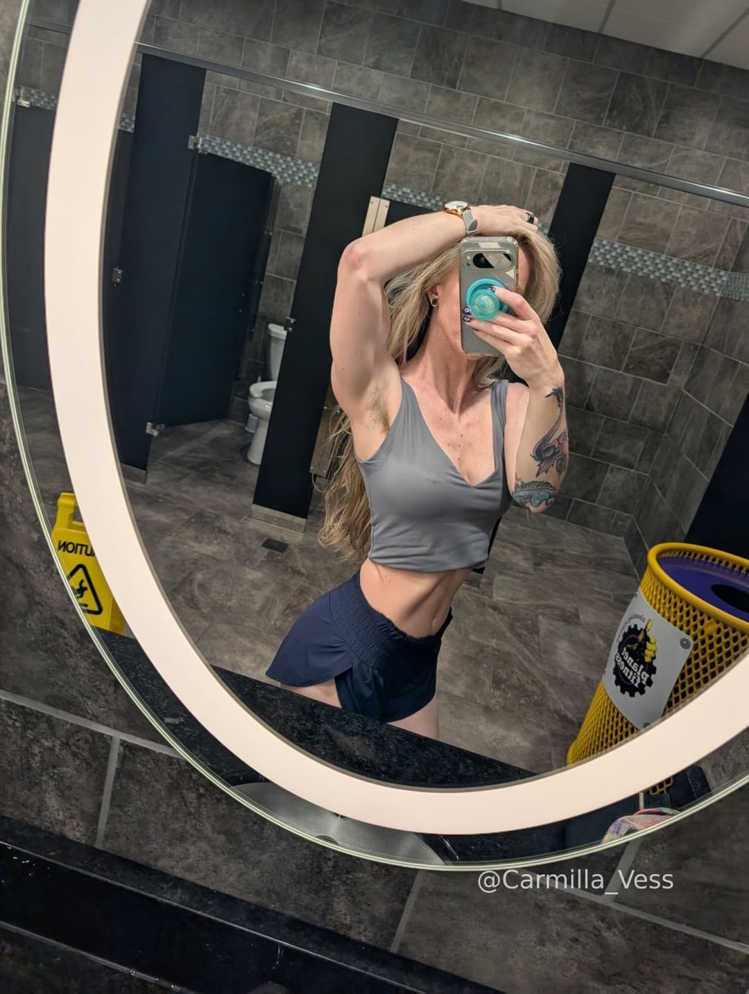 Click to view full size fitness milf with hairy armpits