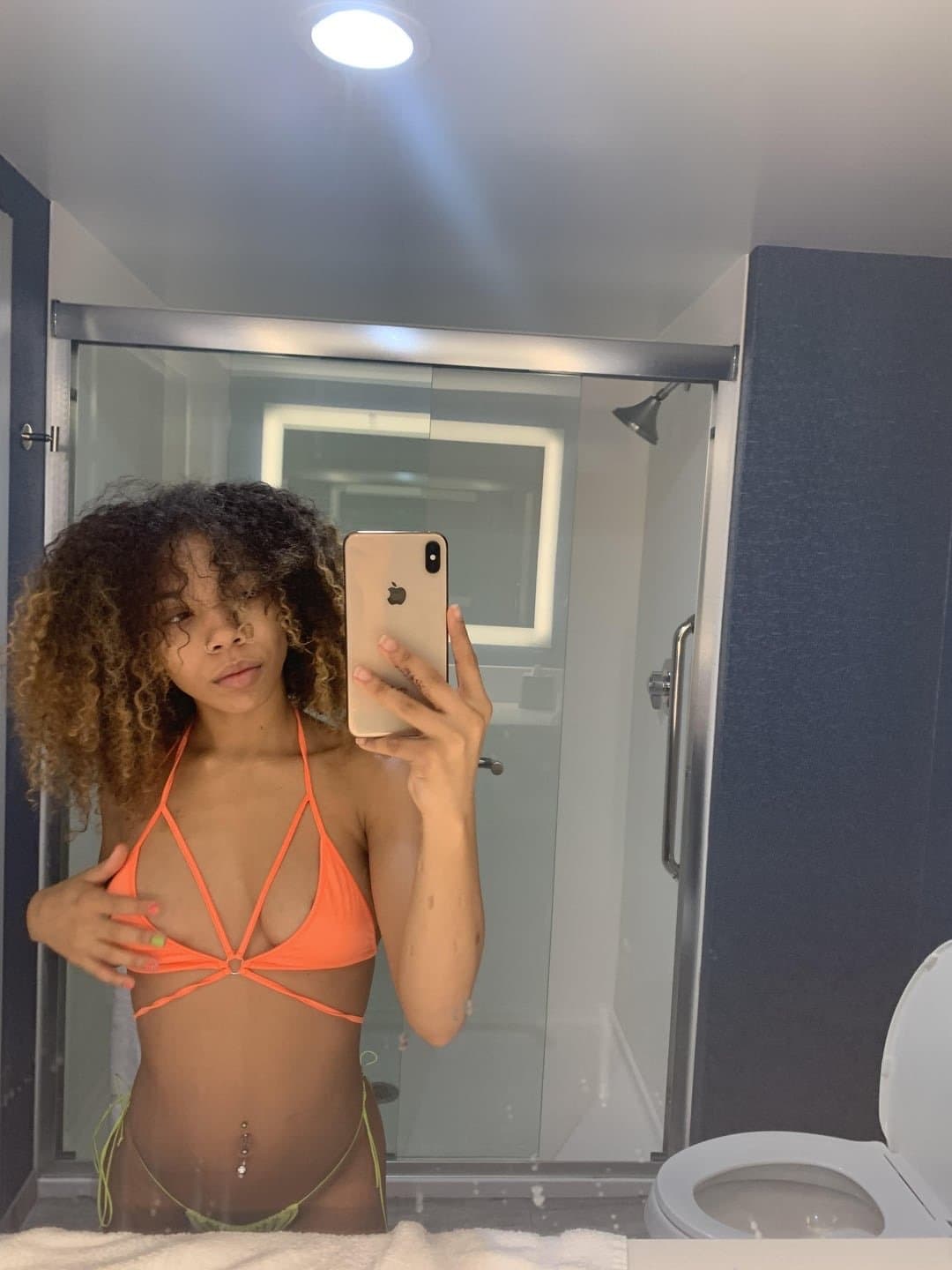 Yummy petite lightskin teen