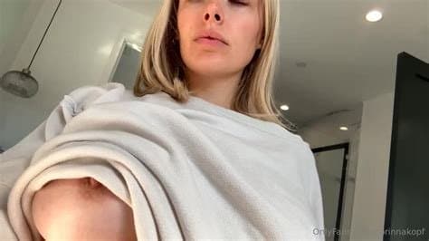 Corinna Kopf flashing her boobs