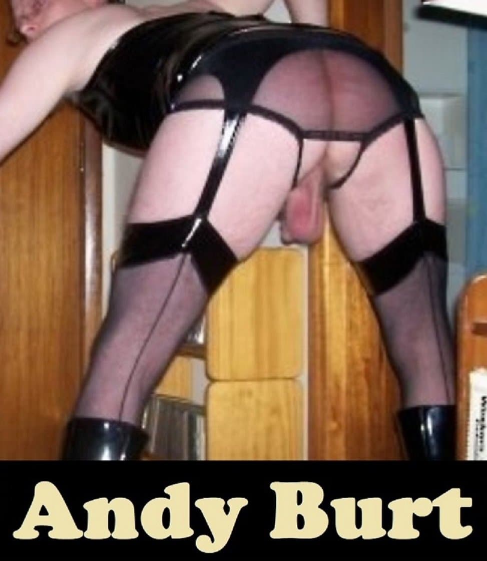 Andy Burt in Crotchless Panties