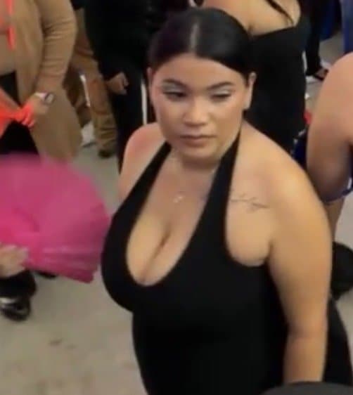 Sexy big tit Latina milf