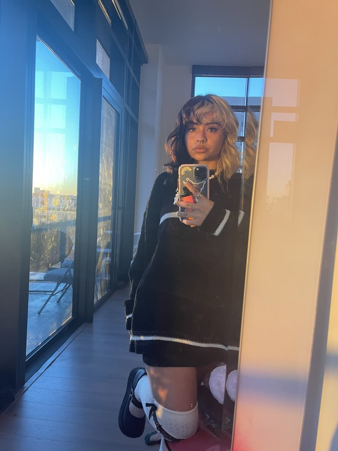 latina bitch with some colored hair is fine asf