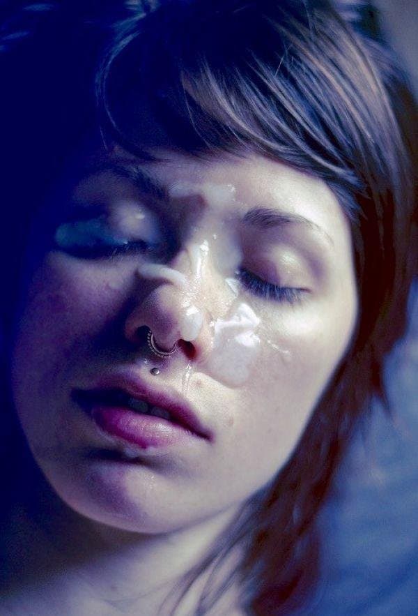 Perfect Girls Cum On Face Facial Compilation #2