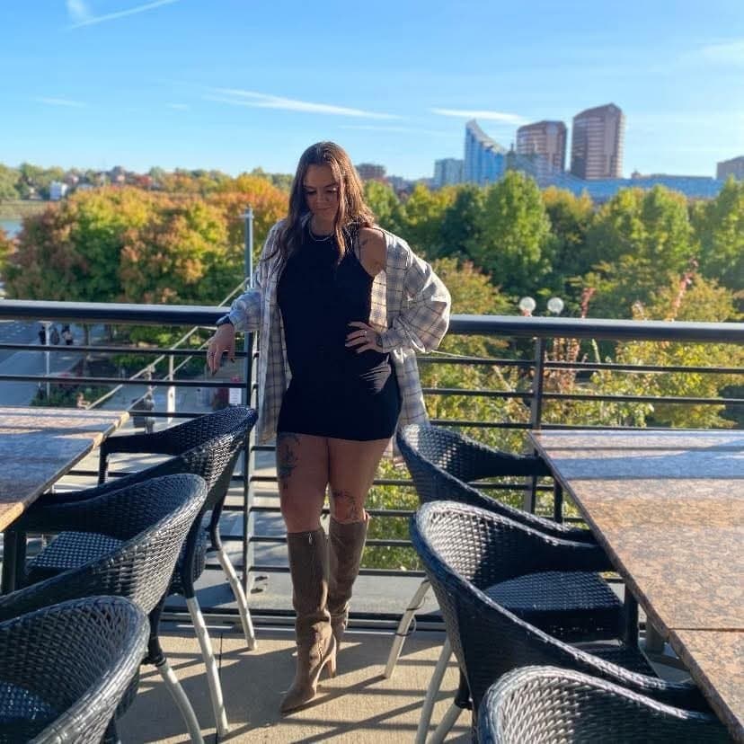 Kayla in HS vs Kayla now