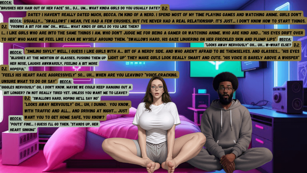 The Art Of Playing Spades 10: Good Advice (AI Art) [Becca 1, DJ 1, Trisha 2, Brooke 2]