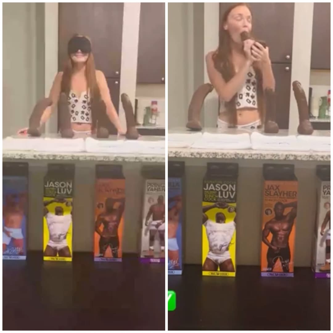 White Snow Bunny Size Queen plays a game of know the Soul Pole