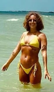 Click to view full size Smokin’ Hot Fit MILF Teacher Bikini Babe