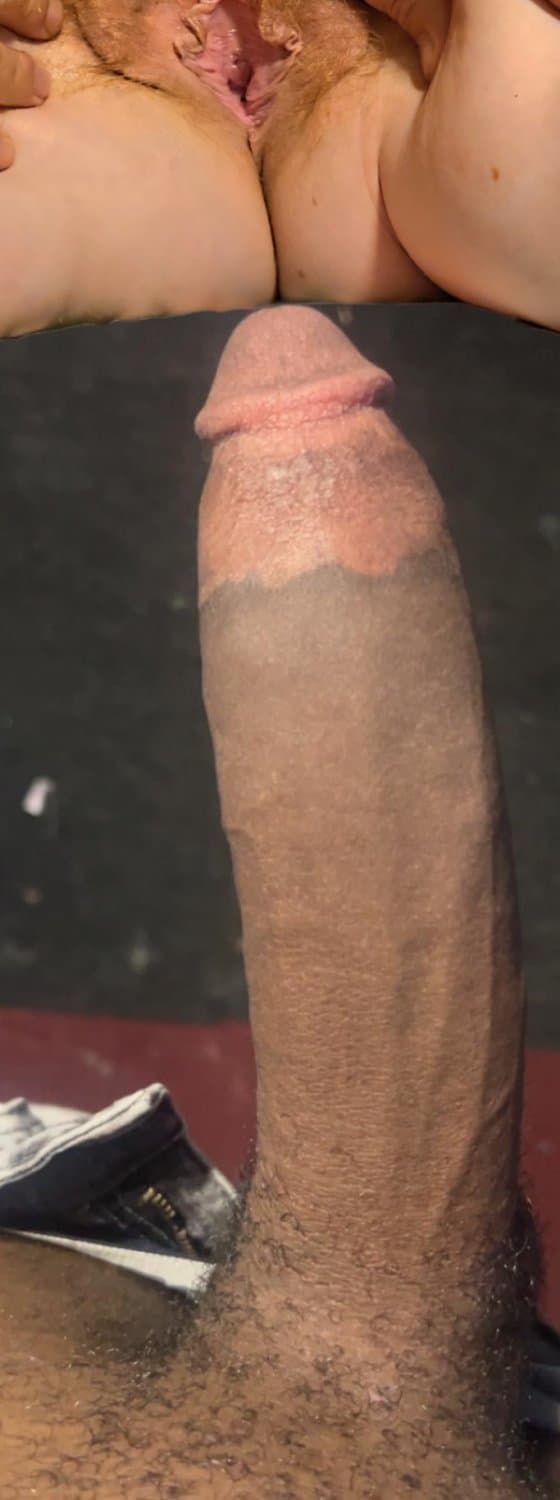 Wife niki loves black nigger thug cock in her pink Irish ginger pussy