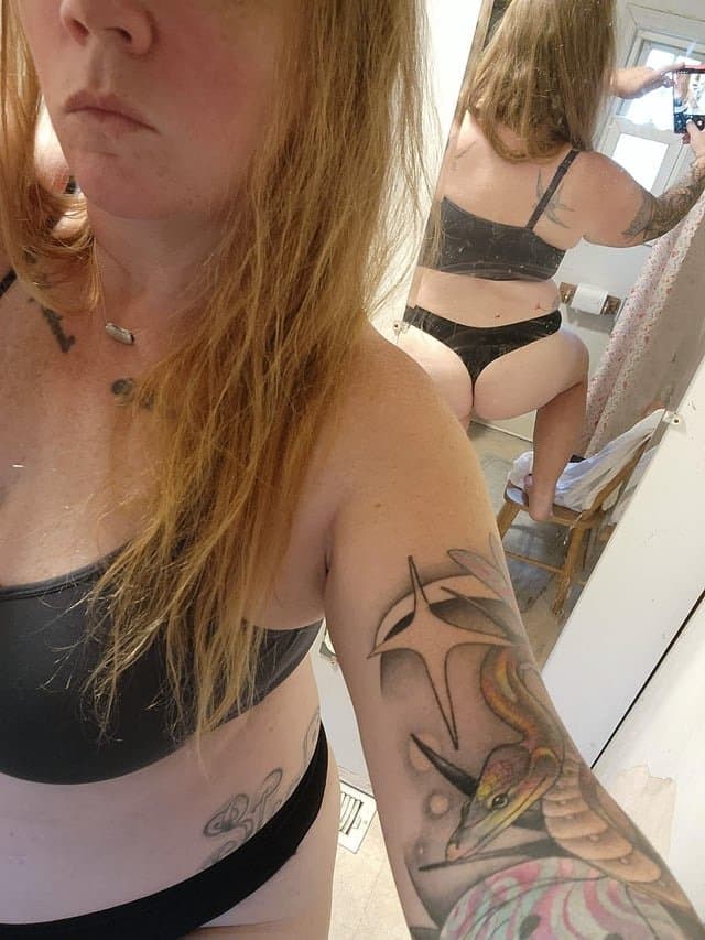 Big Tits On Freckled Redhead BBW